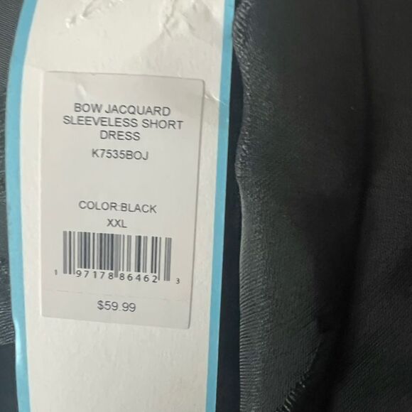 Draper James Bow Jacquard Sleeves Short Dress- Size XXL - Picture 8 of 11